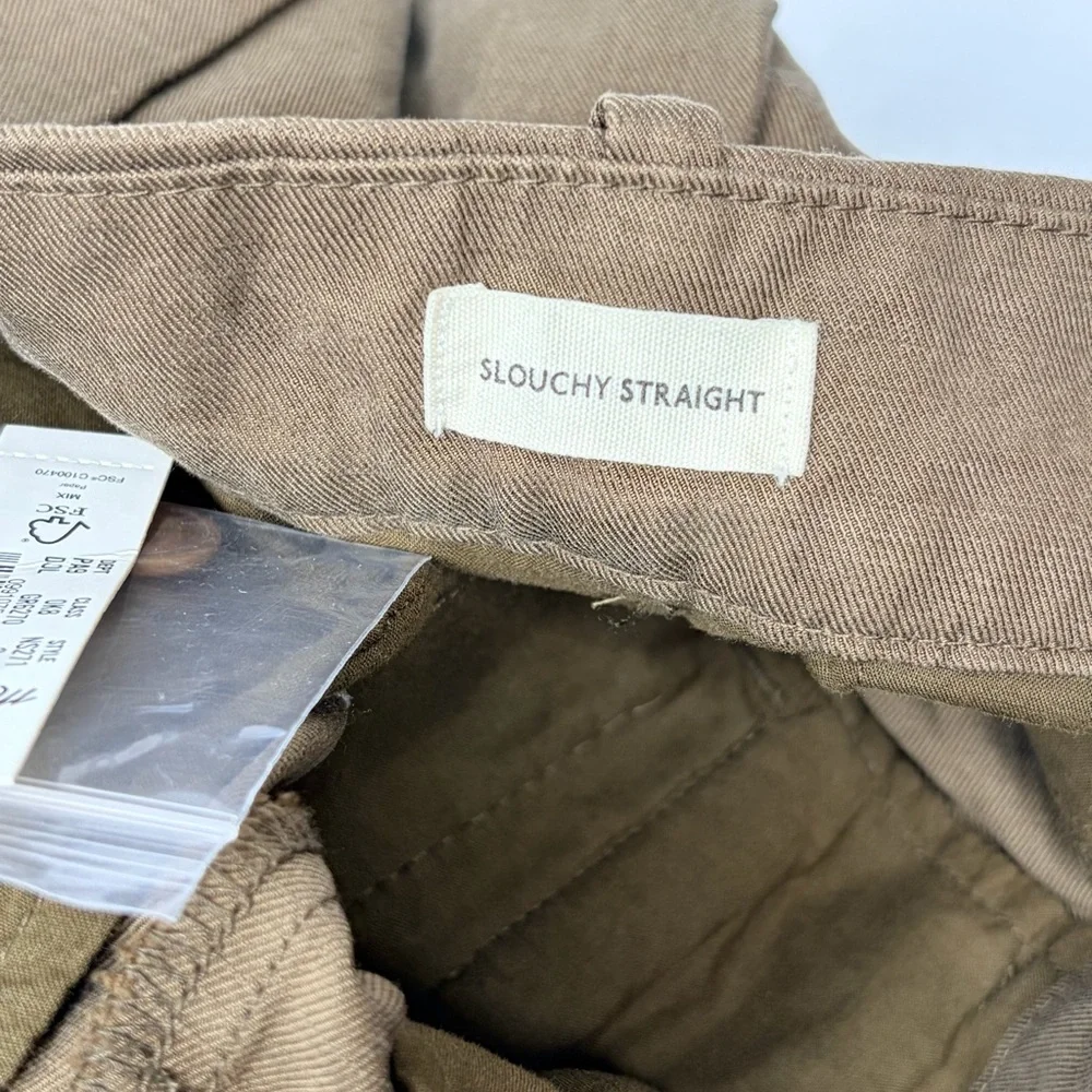 Madewell‎ The Slouchy Straight Linen Blend Pants